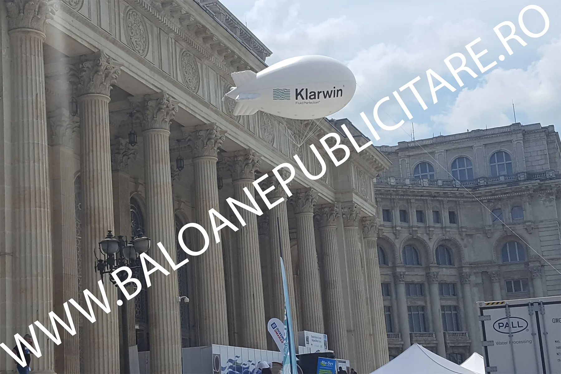Arcadă gonflabilă la eveniment sportiv